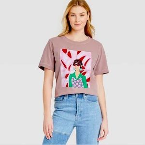 Bijou Karman Calder Short Sleeve
Graphic T-Shirt NWOT